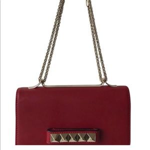 Classic Red Va-va-voom Valentino Clutch